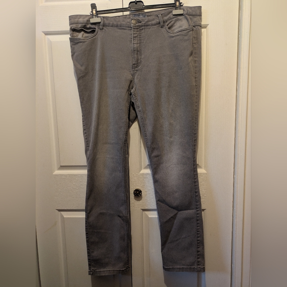 Junarose Denim My Way Medium Wash Grey Jeans Size 20 Great Pre-loved Condition
